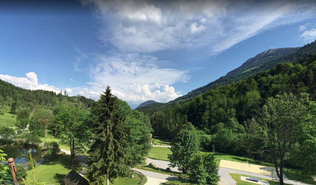 Grüne Landschaft in Oberaudorf