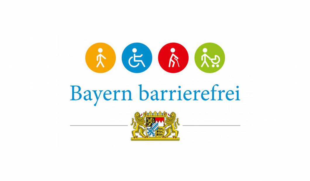 Logo Barrierfrei in Bayern