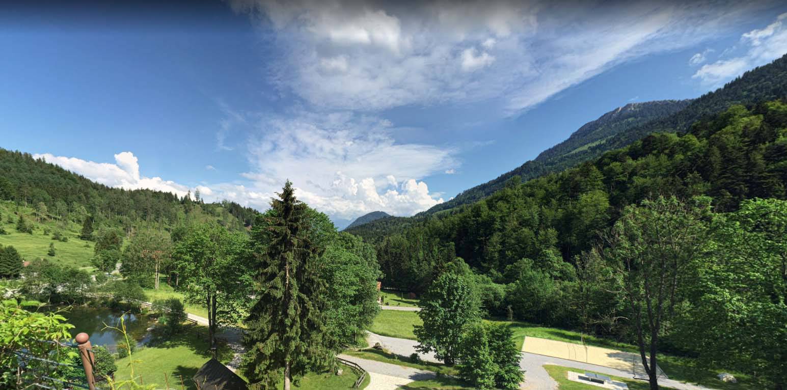 Grüne Landschaft in Oberaudorf