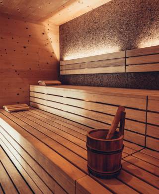 Holzsauna im Wellnesshotel Rosenheim