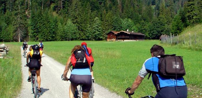 Rad Fahrer in Oberaudorf