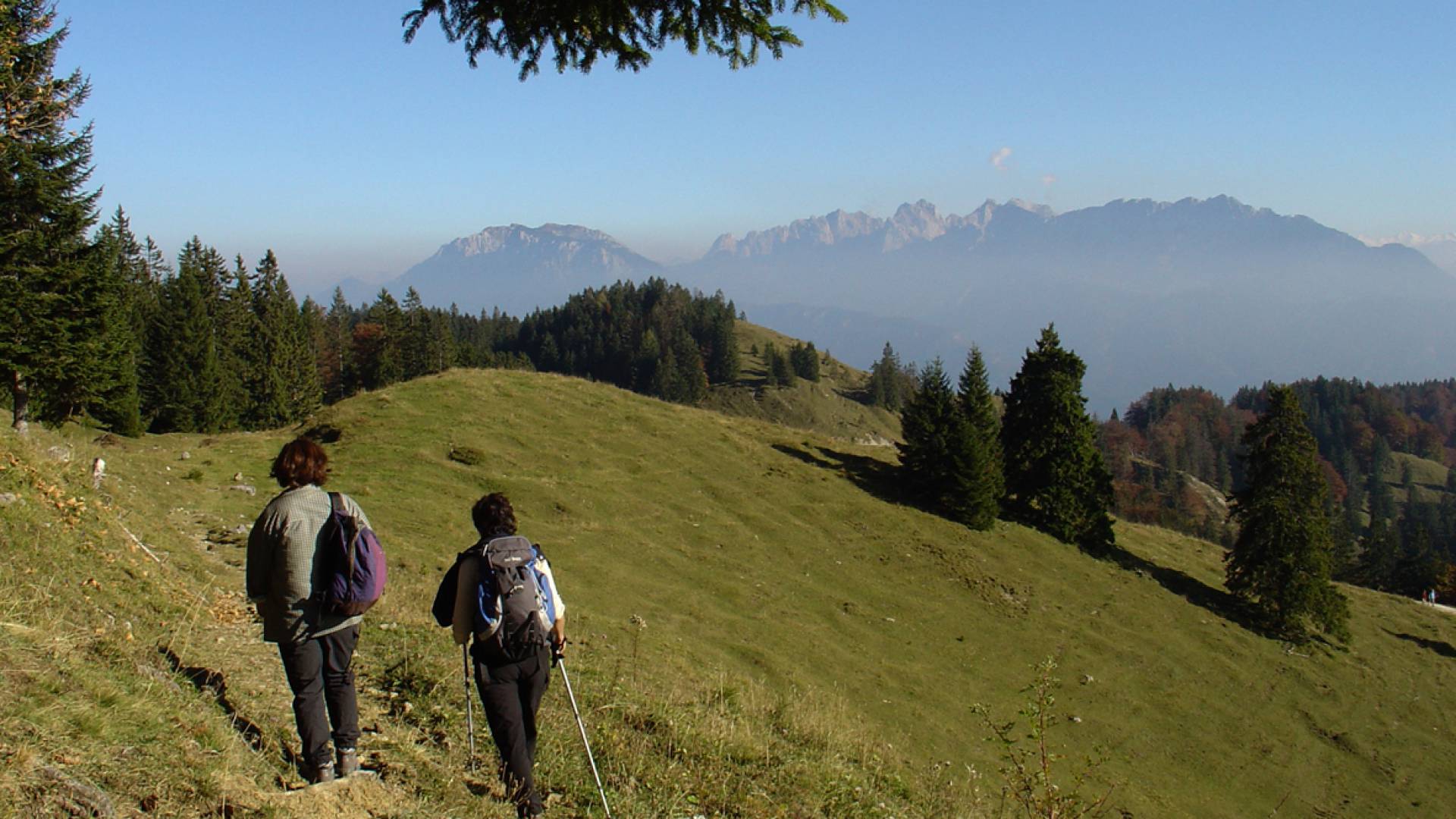 Wandern in den Bergen Bayerns