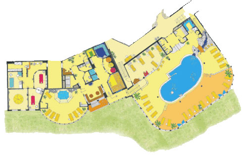 BergSTRAND Wellnessbereich im Wellnesshotel Feuriger Tatzlwurm
